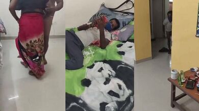 Tamil wife secretly shared husband threesome video