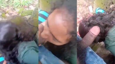Tamil College Girl Outdoor Blowjob Video